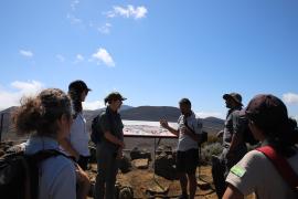 Lecture de paysage au Pas des sables 