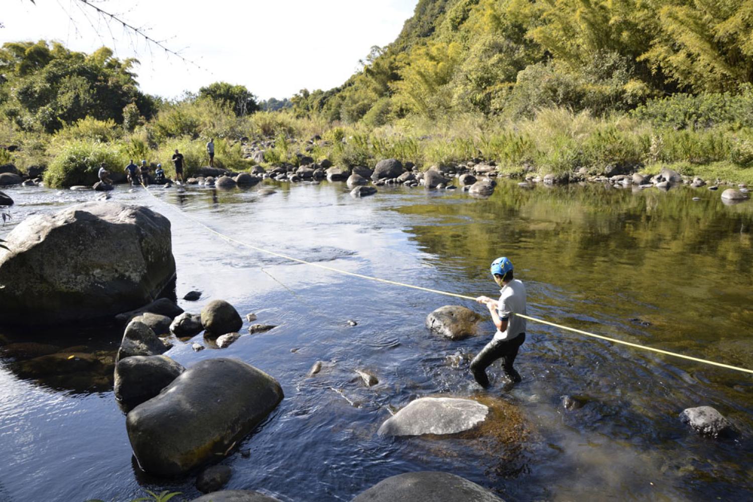 Formation sécurité en milieux naturels en rivière